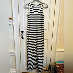Striped Vineyard Vines Jersey Maxi Dress Sz XS